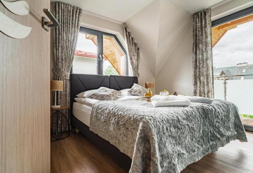 آپارتمان 1 خوابه با بالکن, Apartamenty Jedlina