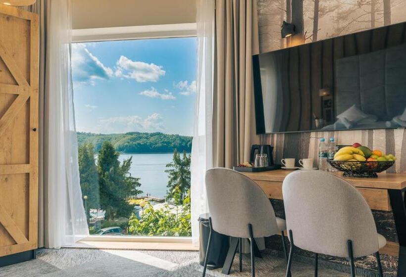 Quarto Estandar Cama King, Sztygarka Hetmańska Resort Solina