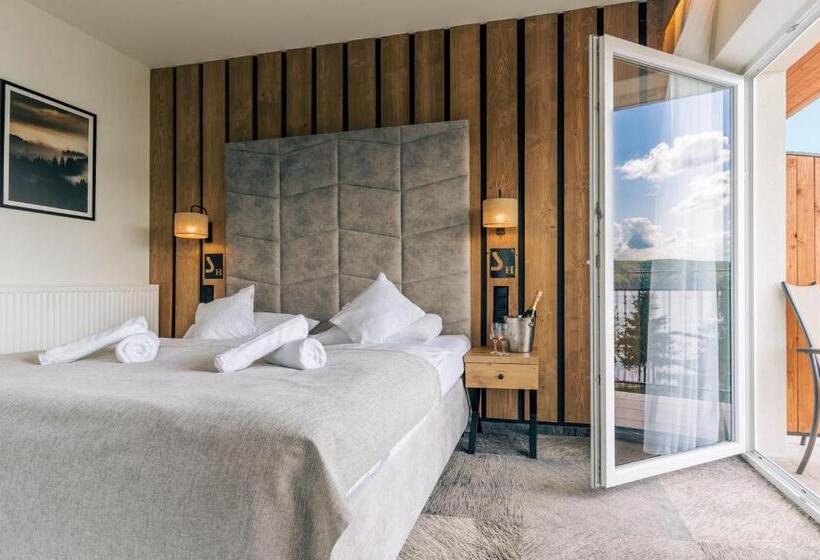 Quarto Estandar Cama King, Sztygarka Hetmańska Resort Solina