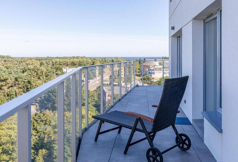 Люкс Deluxe Вид на Море, Symphony Baltica Towers Apartamenty