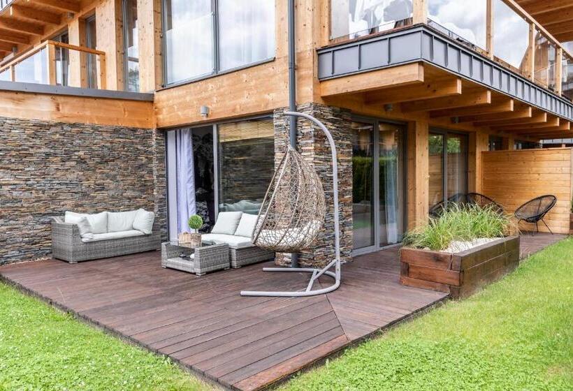 Королевские апартаменты с 1 спальней, Aparthotel Royal Resort Spa Zakopane