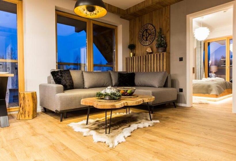 Апартаменты Real 2 Спальни, Aparthotel Royal Resort Spa Zakopane