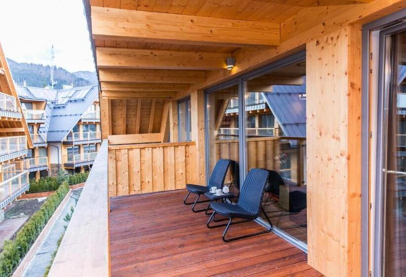 Апартаменты Deluxe 1 Спальня, Aparthotel Royal Resort Spa Zakopane