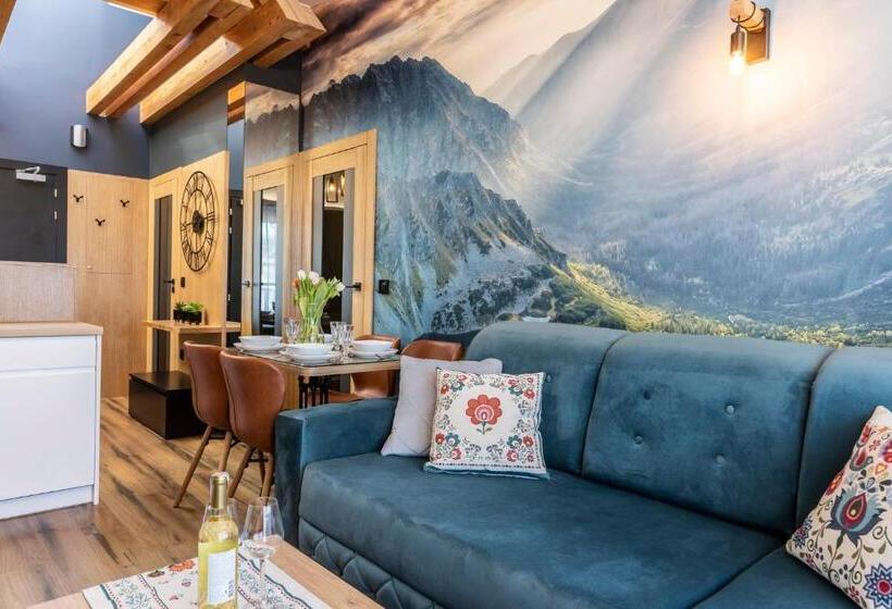 Дом 1 Спальня, Aparthotel Royal Resort Spa Zakopane
