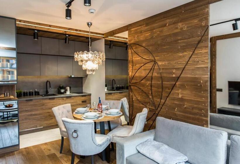 Апартаменты 1 Спальня, Aparthotel Royal Resort Spa Zakopane
