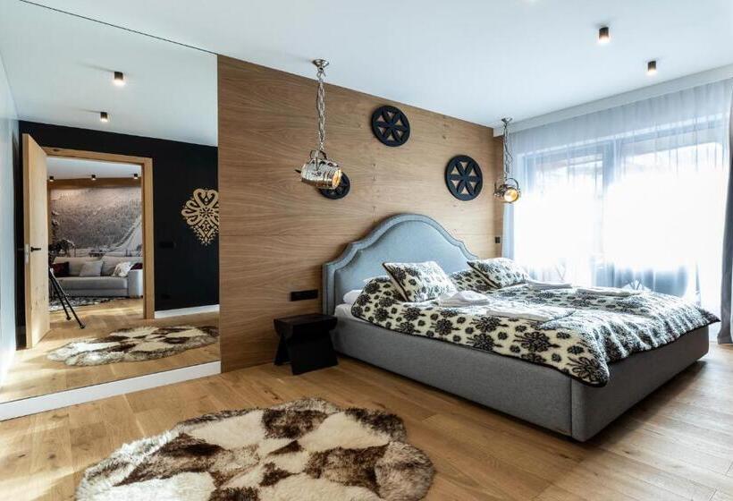 Королевские апартаменты с 1 спальней, Aparthotel Royal Resort Spa Zakopane