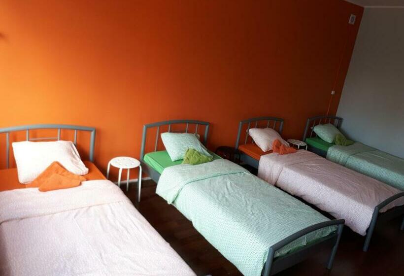 غرفة قياسية رباعية حمام مشترك, Hello Gdynia Hostel