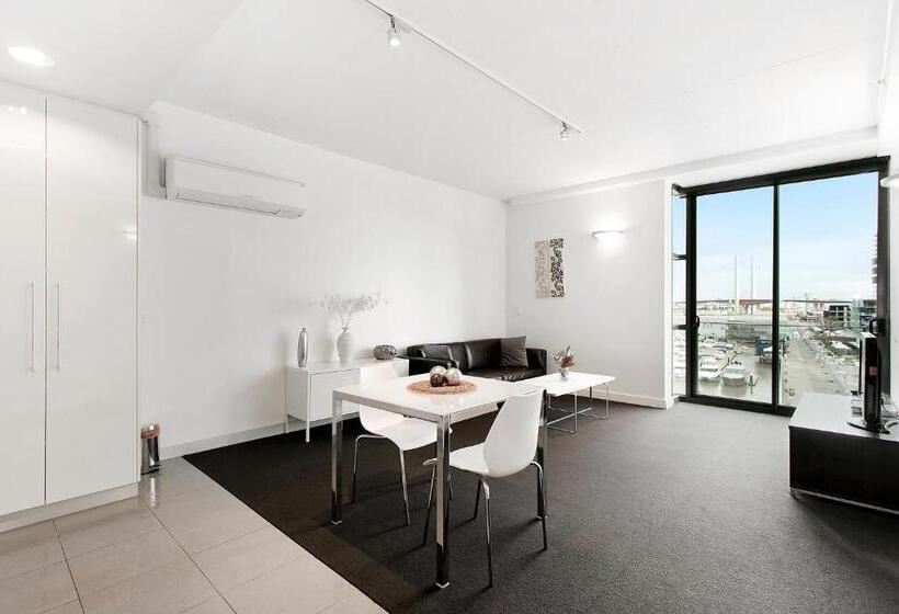 침실 1개 전망 아파트, Docklands Private Collection   City Harbour Apartments