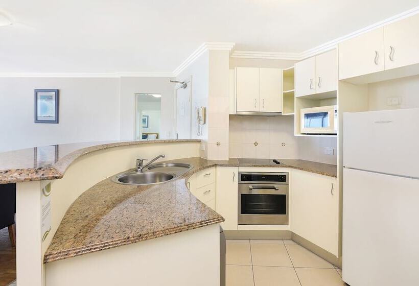 2침실 디럭스 아파트 바다 전망, Watermark Resort Caloundra