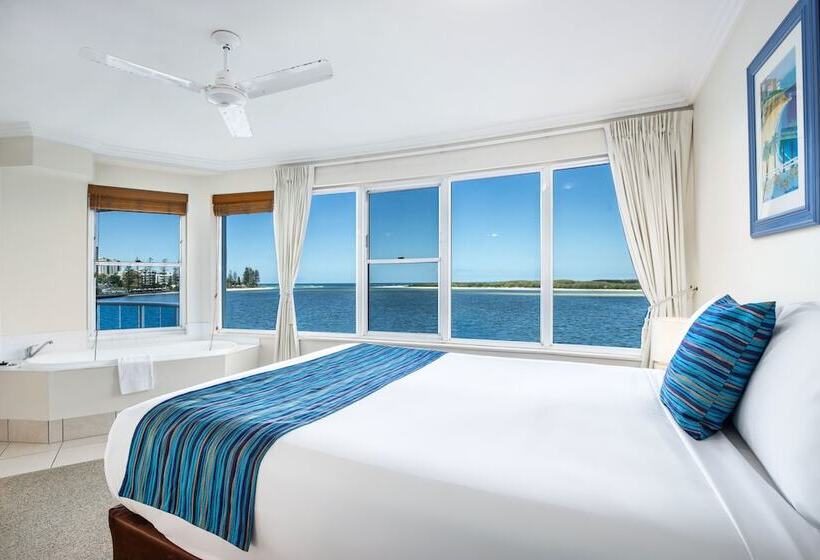 침실 2개 디럭스 아파트, Watermark Resort Caloundra