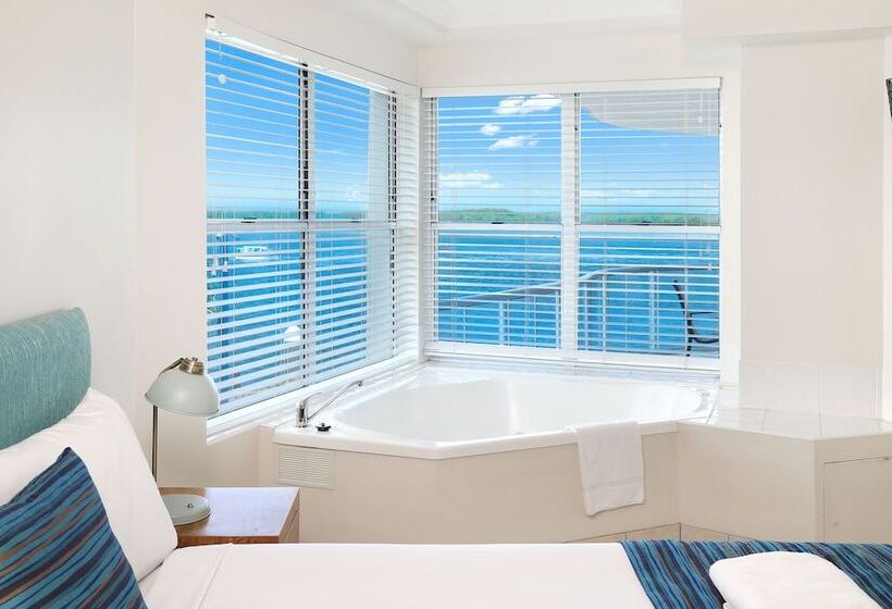 2침실 디럭스 아파트 바다 전망, Watermark Resort Caloundra