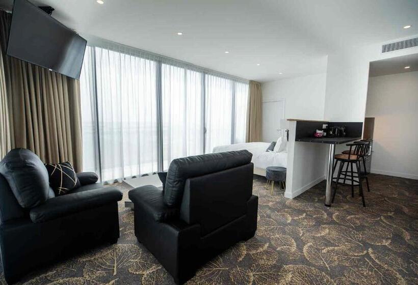 전망 주니어 스위트, Le Barracuda & Spa, Centre Port, Pieds Dans L Eau, Vue Mer