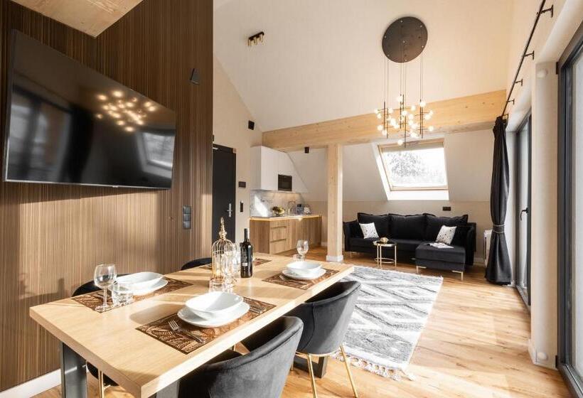 Апартаменты Deluxe 1 Спальня, Tatry Residence Spa   950 Km Stacja Narciarska Szymoszkowa