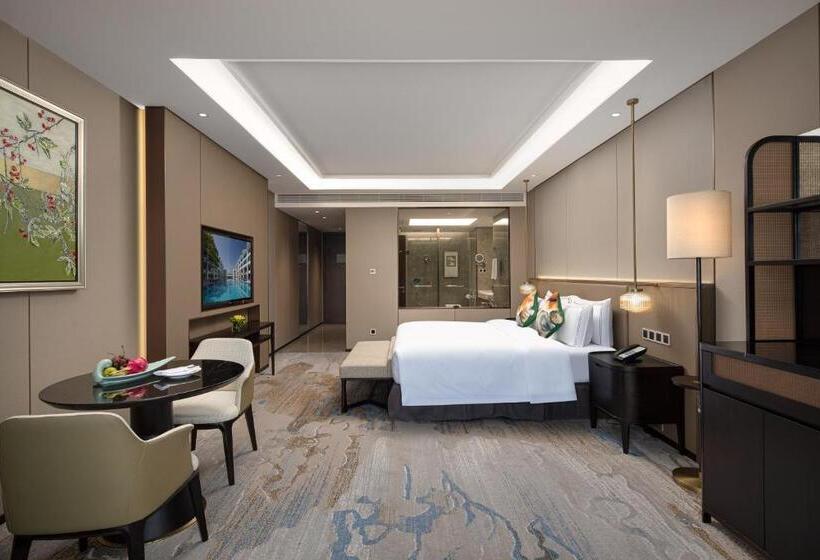 اتاق استاندارد با تخت بزرگ, White Swan Hotel Taizhou