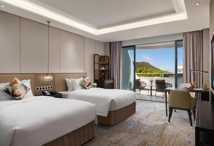 اتاق استاندارد با چشم‌انداز, White Swan Hotel Taizhou