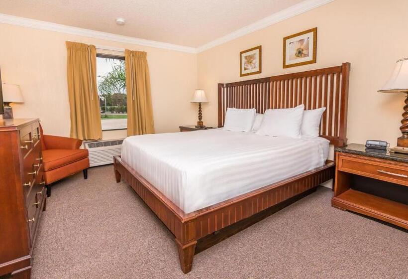 스탠다드 룸 킹사이즈 침대, Days Inn & Suites By Wyndham Lake Okeechobee