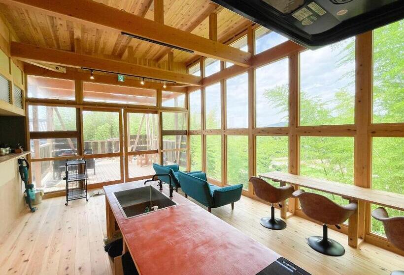 اتاق استاندارد با سرویس بهداشتی مشترک, 西海岸オーガニック小麦畑1200坪眺望farmstayyululu