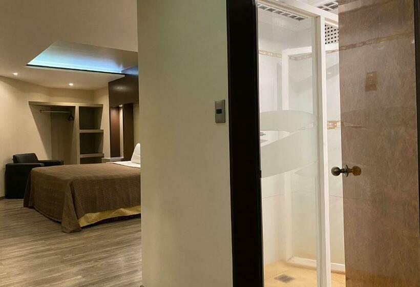 디럭스 룸 킹사이즈 침대, Escala Central Del Norte