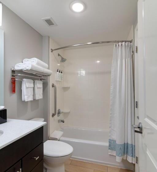 带大床的标准工作室, Towneplace Suites By Marriott Dallas Mckinney