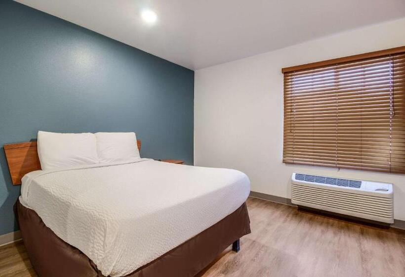 חדר סטנדרט מותאם לאדם עם מוגבלויות, Woodspring Suites Houston Baytown