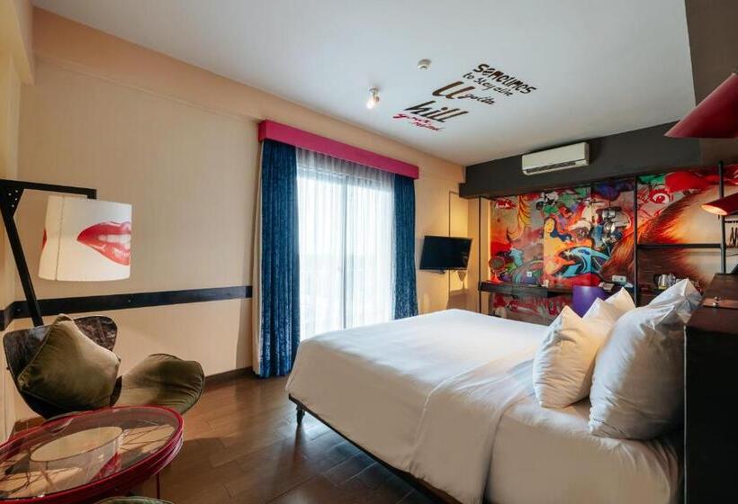 Номер Deluxe Вид на Бассейн, Viva Dash Hotel Seminyak
