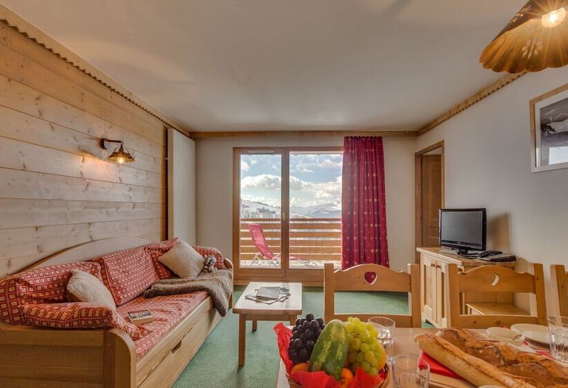 Апартаменты 2 Спальни, Résidence Le Sun Valley