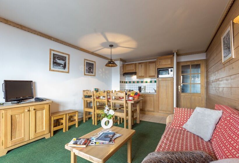 Апартаменты 3 Спальни, Résidence Le Sun Valley