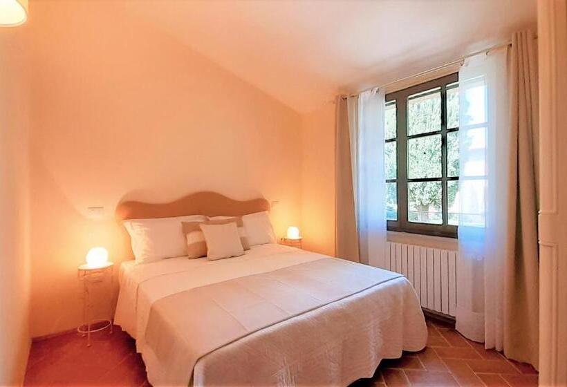 Апартаменты 1 Спальня Вид на Бассейн, Antica Residenza Montereano