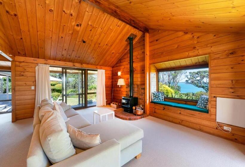 Вилла 1 Спальня Вид на Море, Waiheke Island Vineyard Holiday Houses