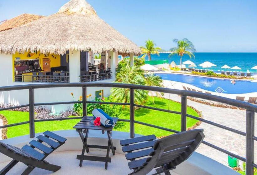 サイドオーシャンビューバルコニー付スタンダードルーム, Quinta Bella Huatulco