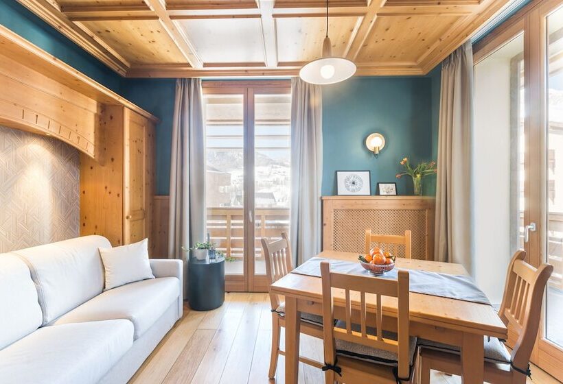 景色の見える一ベッドルームアパートメント, Radisson Residences Savoia Palace Cortina D’ampezzo