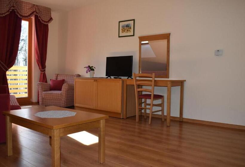 침실 1개 발코니 아파트, Aparthotel Snjezna Kraljica