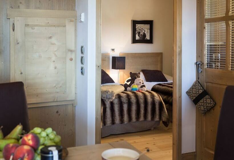 Апартаменты 1 Спальня, Cgh Résidence Boutique Les Chalets De Laÿssia