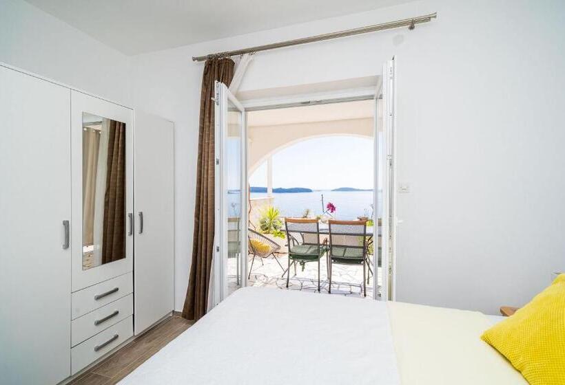 Quarto Estandar Vista Mar com Terraço, Apartments Sandito