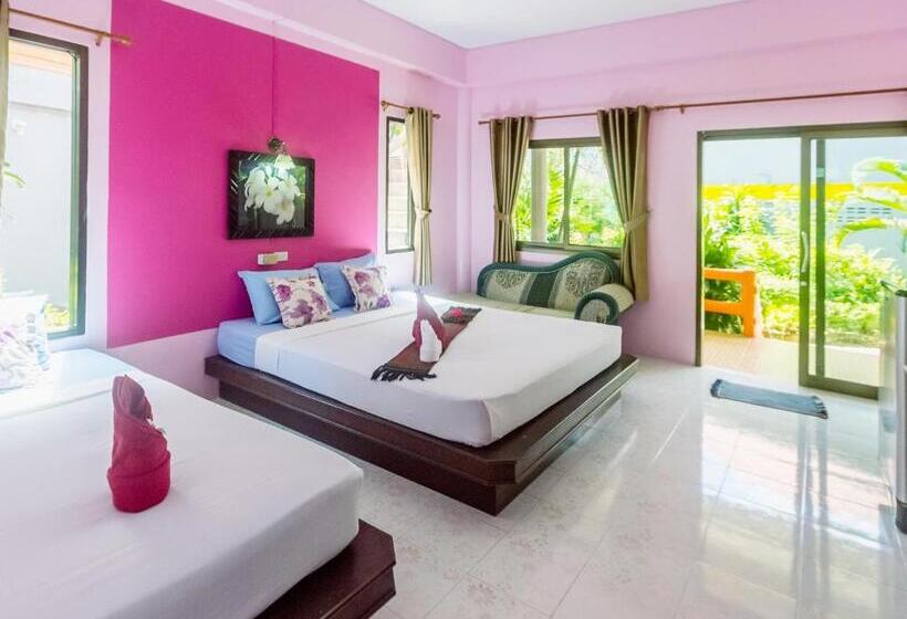 חדר דלוקס, Lanta Garden Home