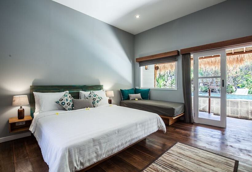 Номер Deluxe, Manta Dive Gili Trawangan Resort