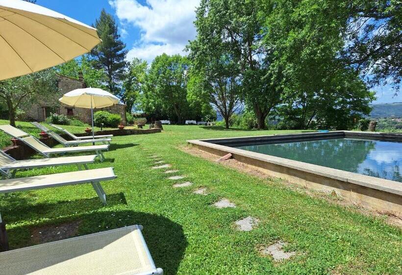 Вилла с 1 спальней и бассейном, Casa Vacanze Le Corone