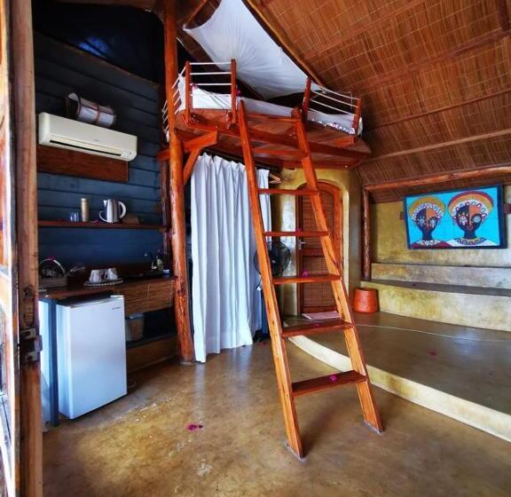 디럭스 4인 룸, Casa Na Praia Tofo  Beach Front