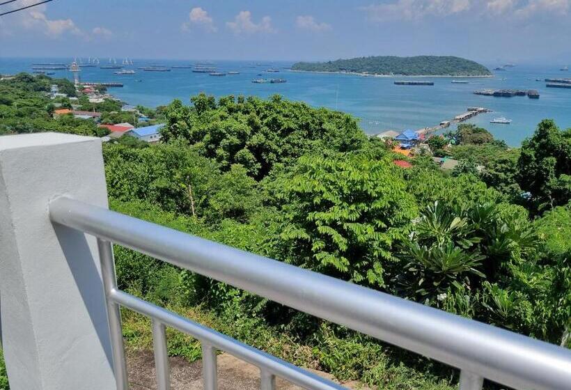 Номер Стандарт Вид на Море, บ้านนางฟ้า เกาะสีชัง Baan Nangfa