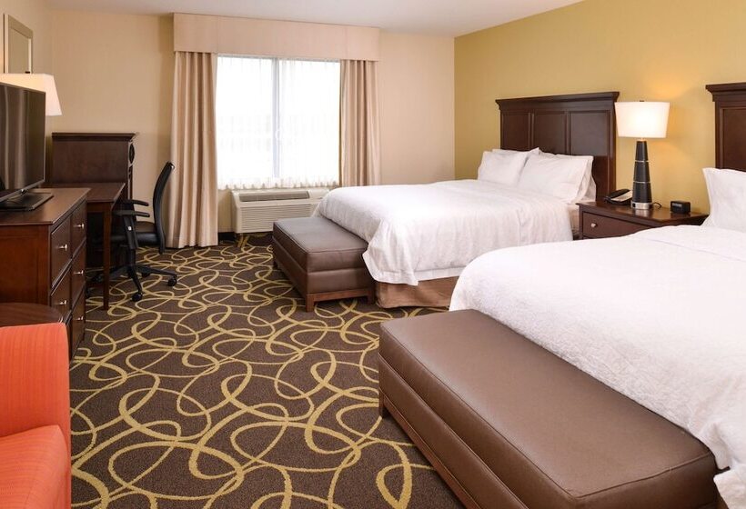 Номер Стандарт 2 Двуспальные Кровати, Hampton Inn Omaha Midtownaksarben Area