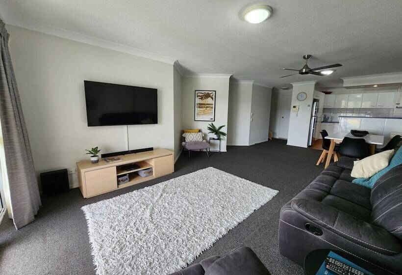 침실 2개 아파트, Fairways Golf & Beach Retreat Bribie Island