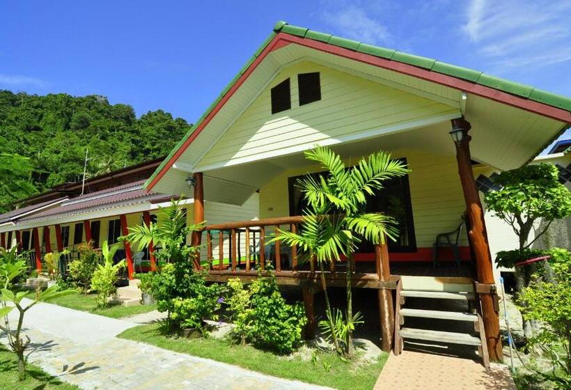 패밀리 방갈로, Chongkhao Resort  Phi Phi Island