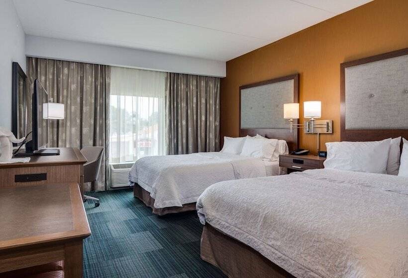 스탠다드 룸 더블 침대 2개, Hampton Inn & Suites Rome