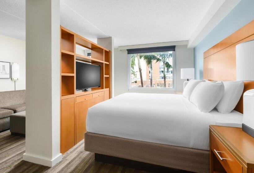 Студио Стандарт Кровать Кинг, Hyatt House Fort Lauderdale Airport/cruise Port