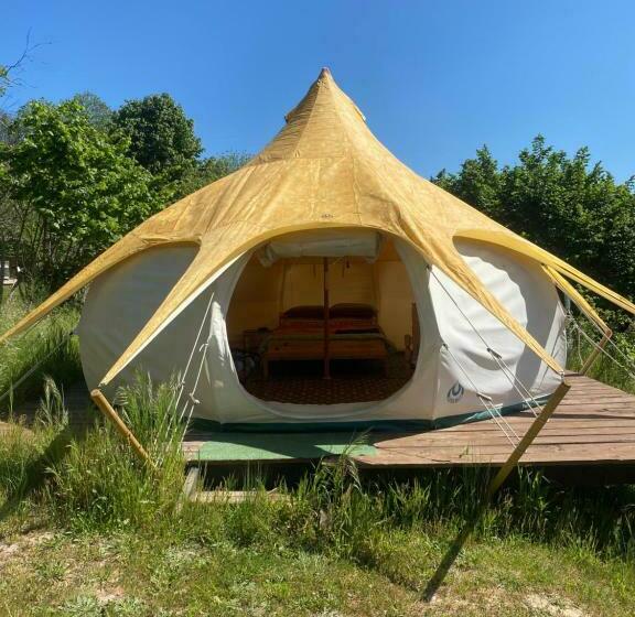 Standard Tent, Loire Valley Llama Farm Stay