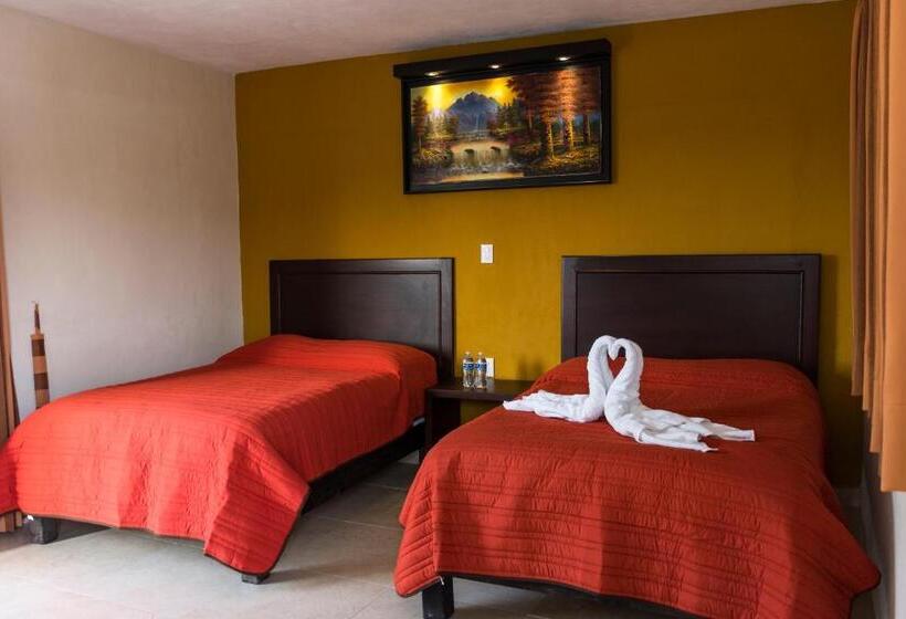 اتاق استاندارد با چشم‌انداز استخر, Terracota Corner Rooms