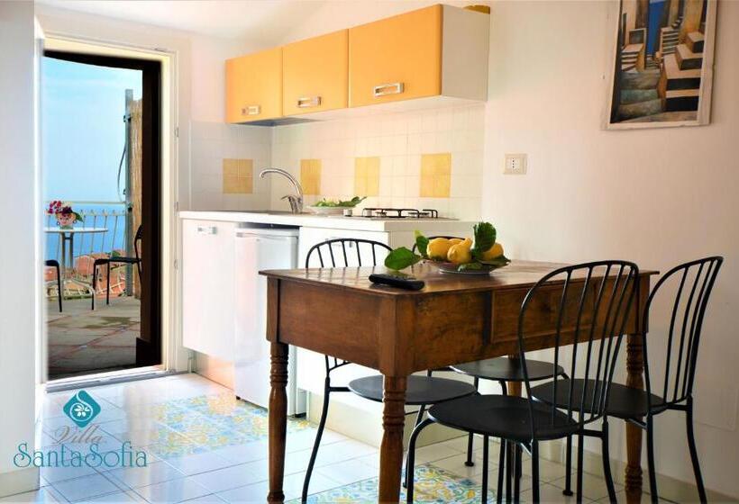 Апартаменты 2 Спальни Вид на Море, Villa Santa Sofia