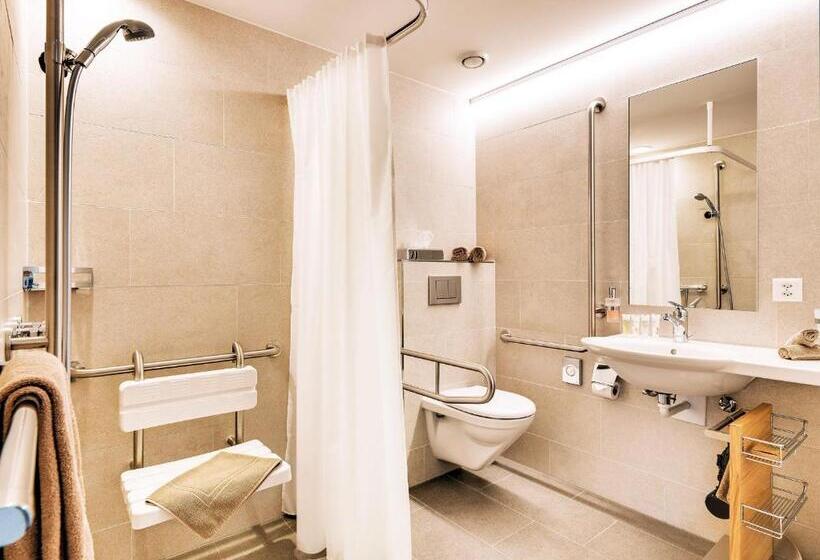Quarto Estandar Individual para Deficientes Físicos, Ferienhotel Bodensee