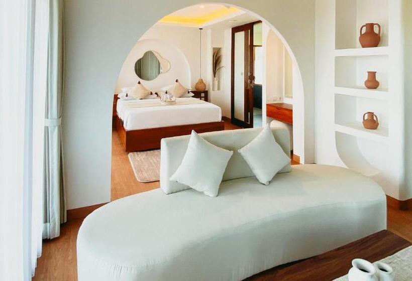 1침실 펜트하우스 아파트, Om Ham Retreat And Resort
