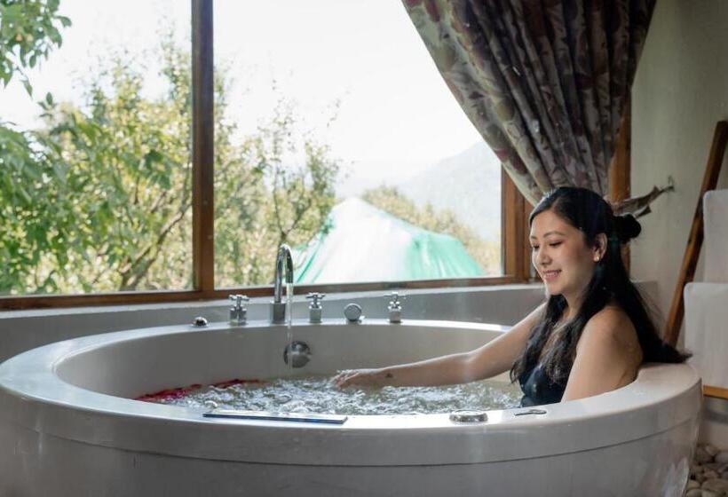 Люкс Deluxe Вид на Горы, Larisa Resort Manali